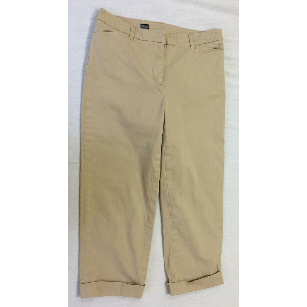 JONES NEW YORK SIGNATURE WOMENS CAPRIS PANTS SIZE 6
